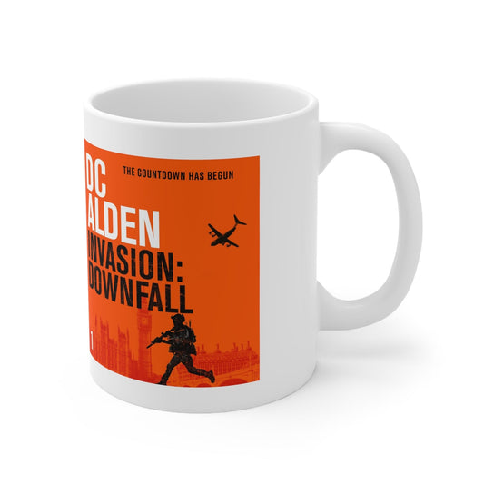 Downfall Coffee Cup - Author DC Alden