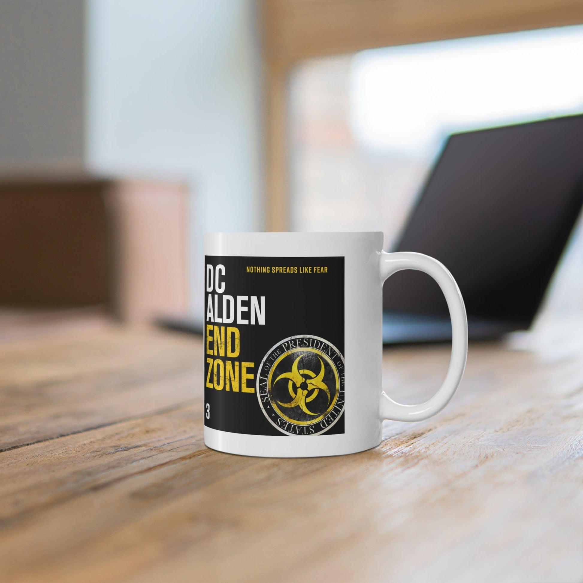 End Zone Coffee Cup - Author DC Alden