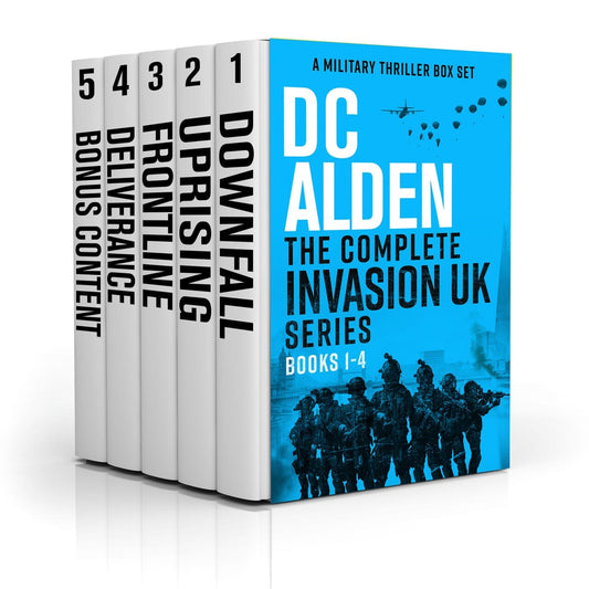THE COMPLETE INVASION UK SERIES - Author DC Alden